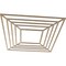 Ekena Millwork Raven Wood Fretwork Pierced Ceiling Medallion, Birch, 30"OD x 11"ID x 1/4"T CMWP30X30X0250RABI - alternate 4